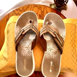 Collections by Clark's Flip Flops/ Boat Shoes - sz. 12